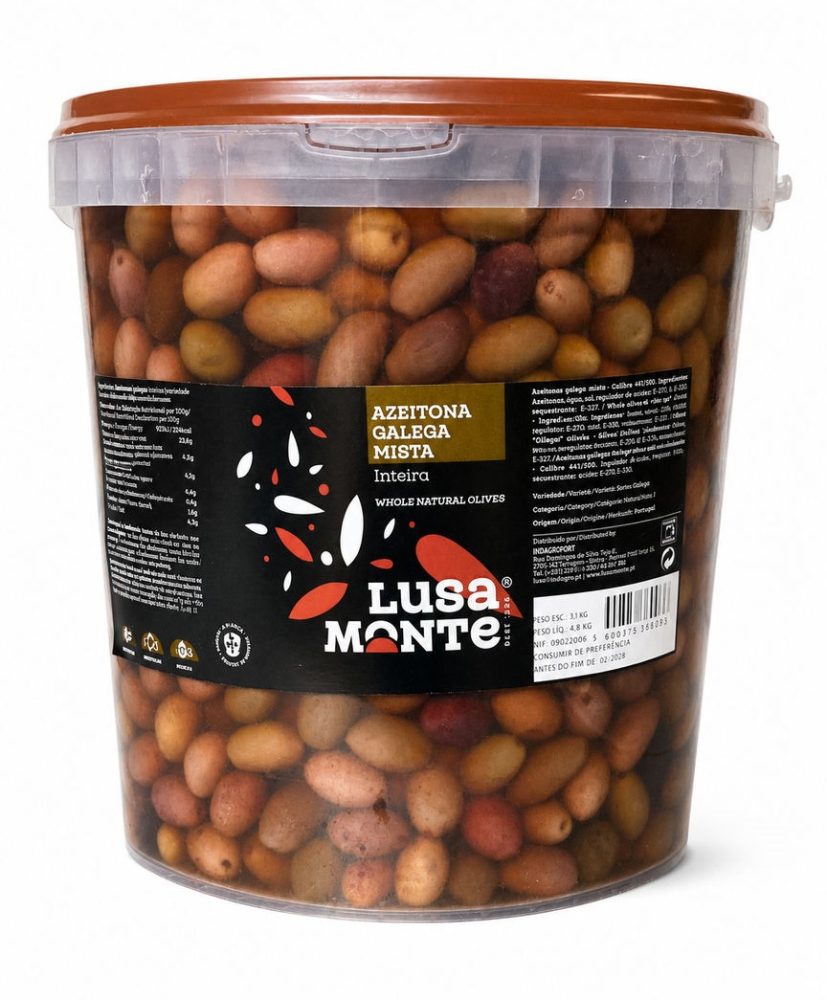 AZEITONA PRETA BICAL / GALEGA MISTA EMB. 3 KG