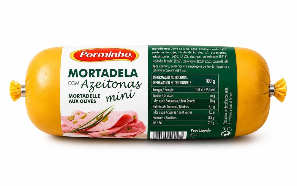 MORTADELA MINI C/AZ. 10X350GR *PORMINHO*
