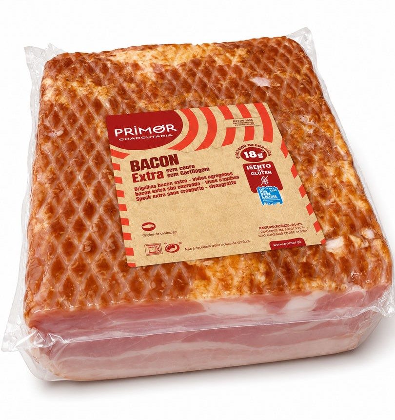 BACON EXTRA 1/2 S/C E S/CART. (cx:4x+-1.5kg) - PRIMOR