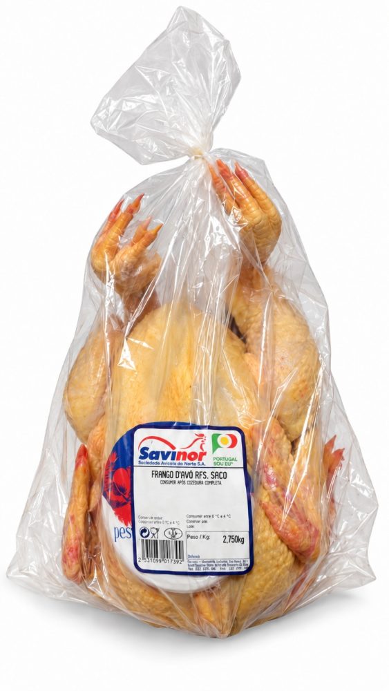 FRANGO FRESCO T/CAS. C/M E SANGUE EMB. 1X1