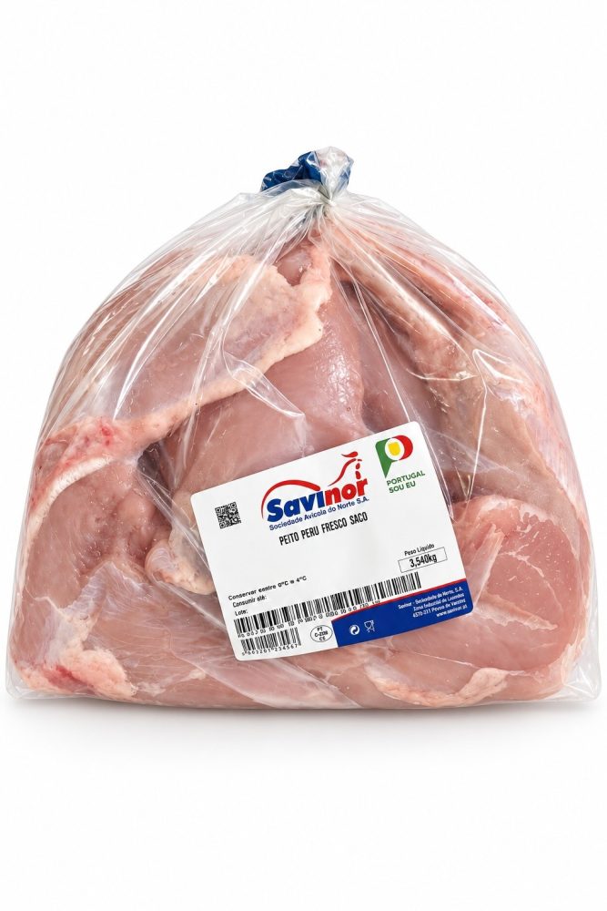 PEITO PERU FRESCO NAC. SACO 3/5 KG