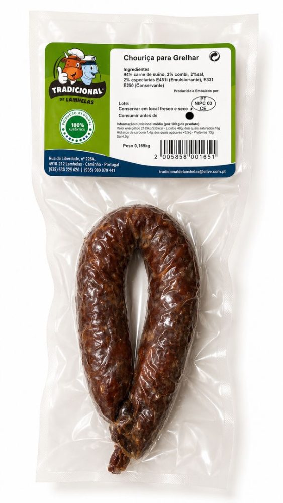 CHOURIÇO CARNE ASSAR  EMB.1X1